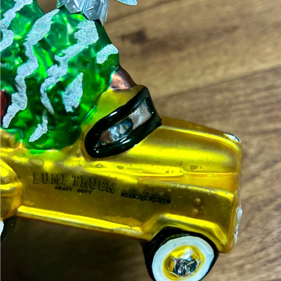 Hallmark • 2000 • 1955 Murray Dump Truck • Blown Glass • Ornament • W/ Box - Picture 14 of 14